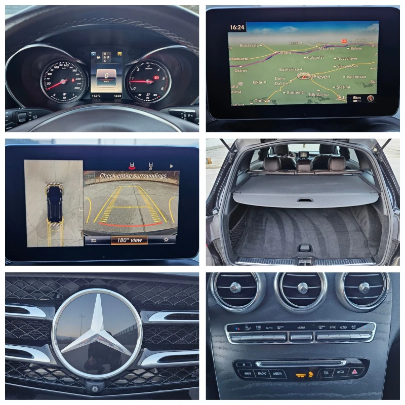 Mercedes-Benz GLC 250 AMG ПАКЕТ ДИСТРОНИК КАМЕРА 360 , снимка 14 - Автомобили и джипове - 52519193
