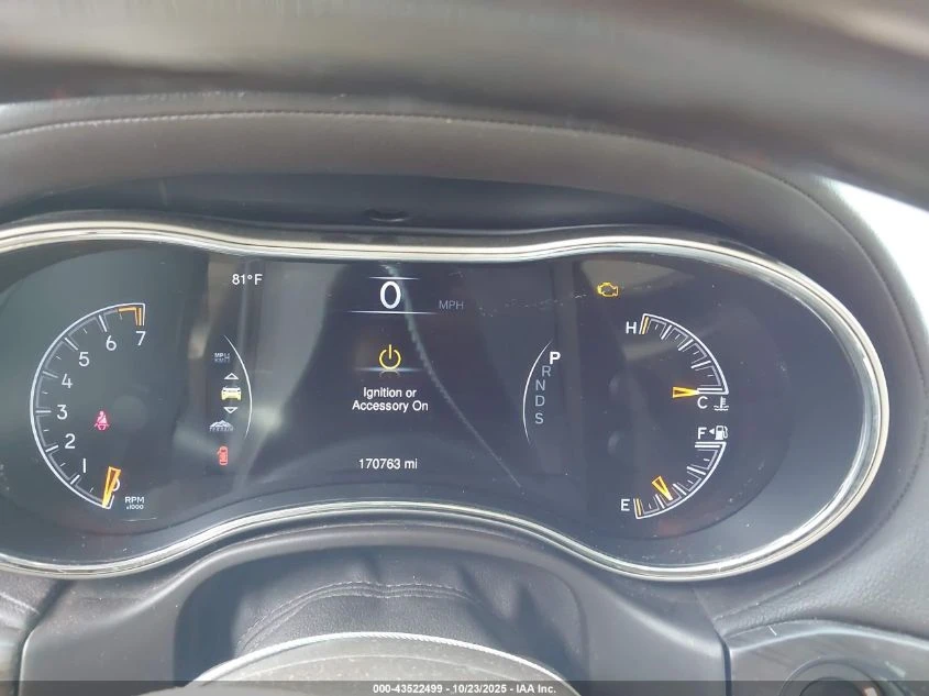 Jeep Grand cherokee 2014 JEEP GRAND CHEROKEE OVERLAND - изображение 10