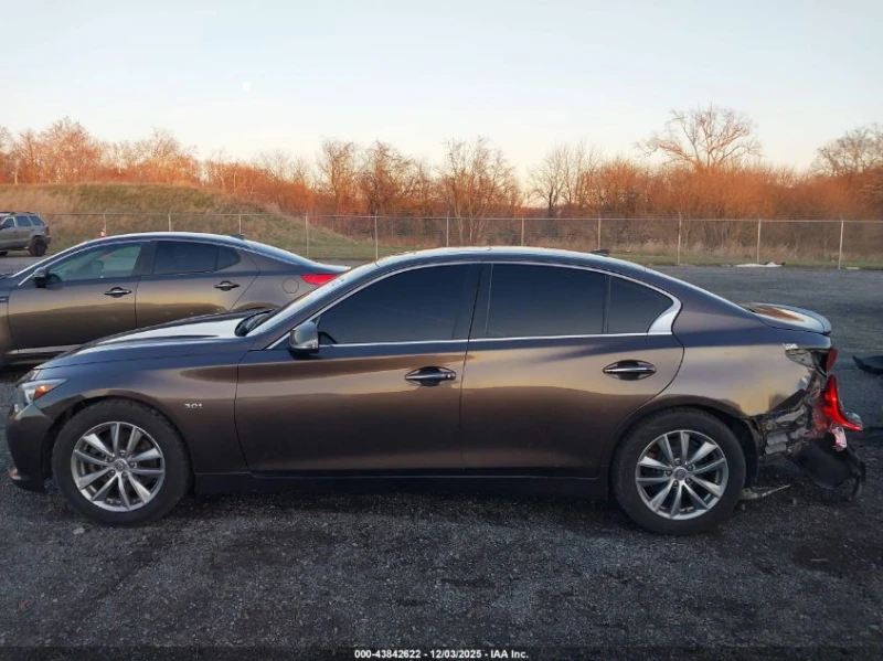 Infiniti Q50 3.0L V-6 DI, DOHC, VVT, TURBO, 300HP Rear Wheel, снимка 6 - Автомобили и джипове - 52914131