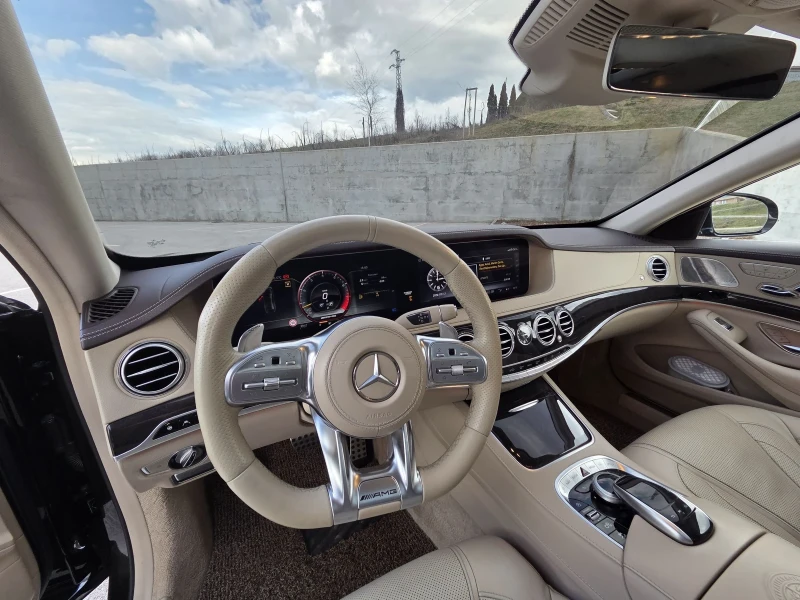Mercedes-Benz S 63 S63 AMG 4Matik+ , снимка 11 - Автомобили и джипове - 53569353