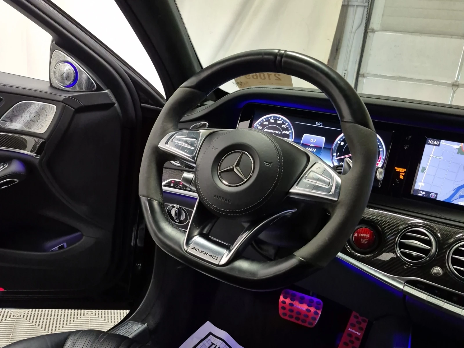 Mercedes-Benz S 63 AMG  * * CARFAX * * АВТО КРЕДИТ * * , снимка 8 - Автомобили и джипове - 54423578