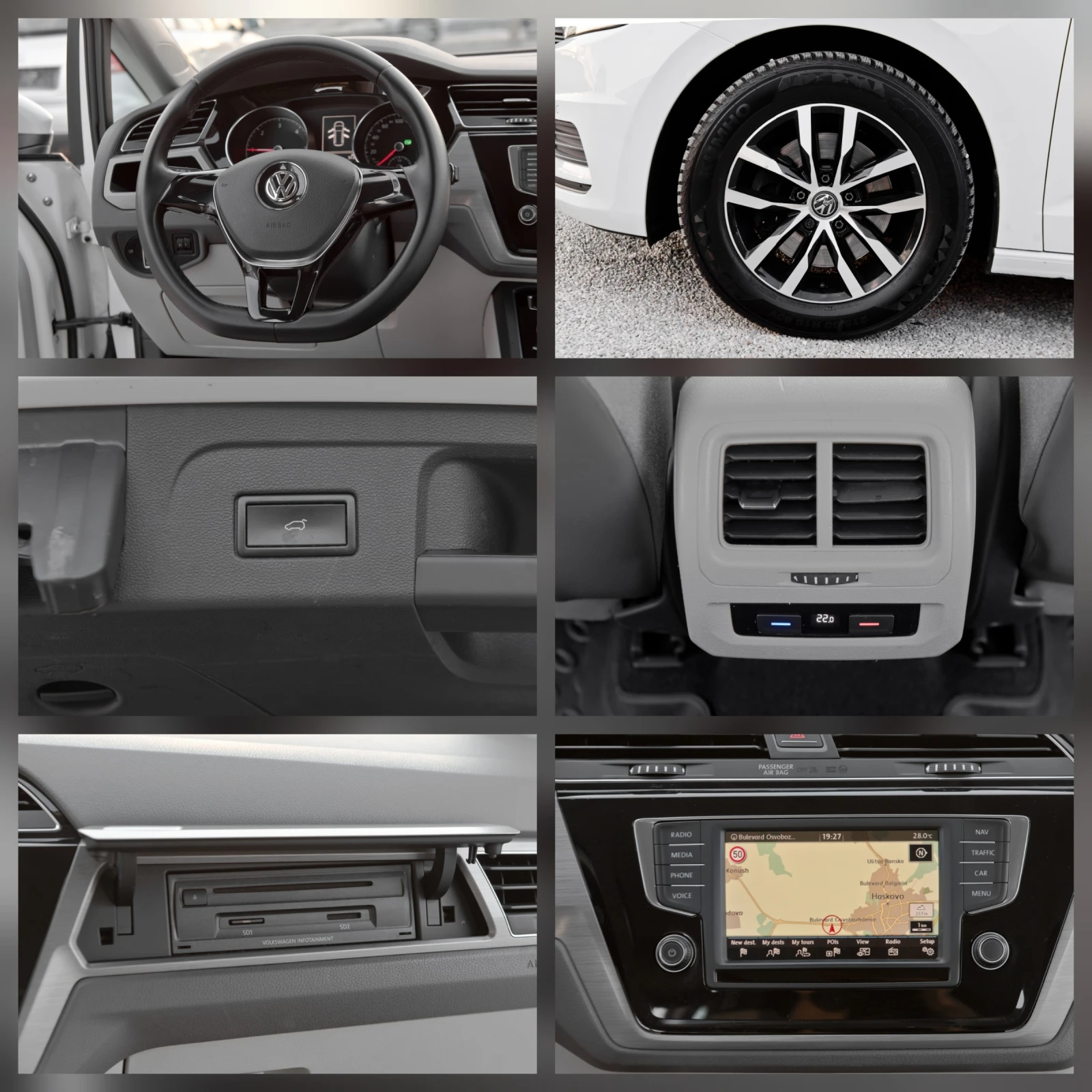 VW Touran 1.6tdi Automat 7mesta | Mobile.bg � ����������� 16