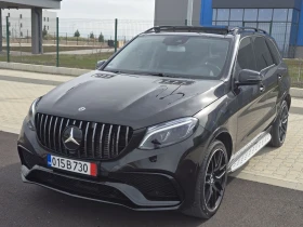 Mercedes-Benz GLE 350 AMG/63S-ПАКЕТ/ПРУЖИНА/ПАНОРАМА/KAMERA/LED/FULL/FUL, снимка 1