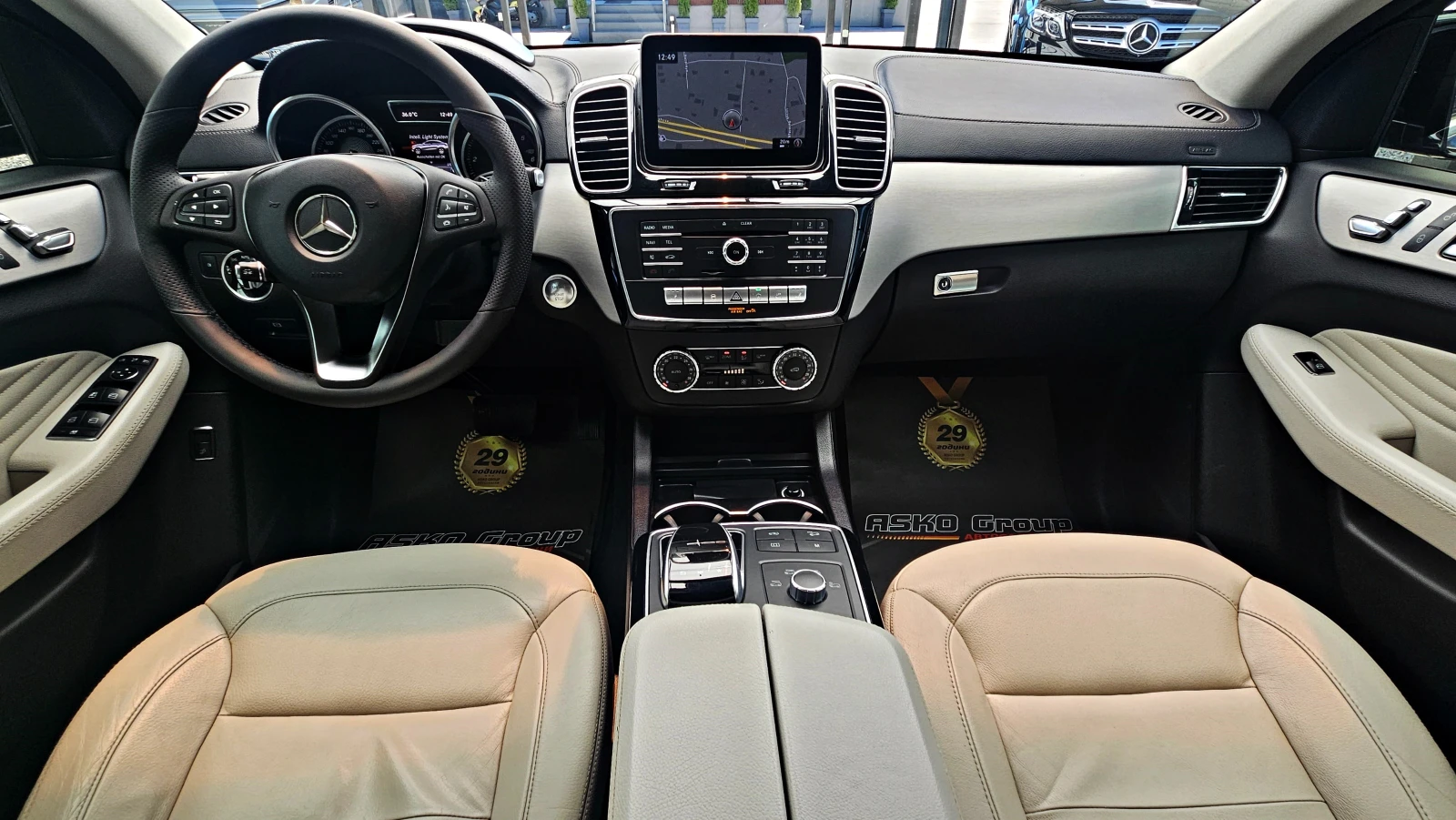 Mercedes-Benz GLE Coupe 350AMG/GERMANY/DISTR/CAMERA/ПОДГРЕВ/AIR/AMBI/LIZIN - изображение 9