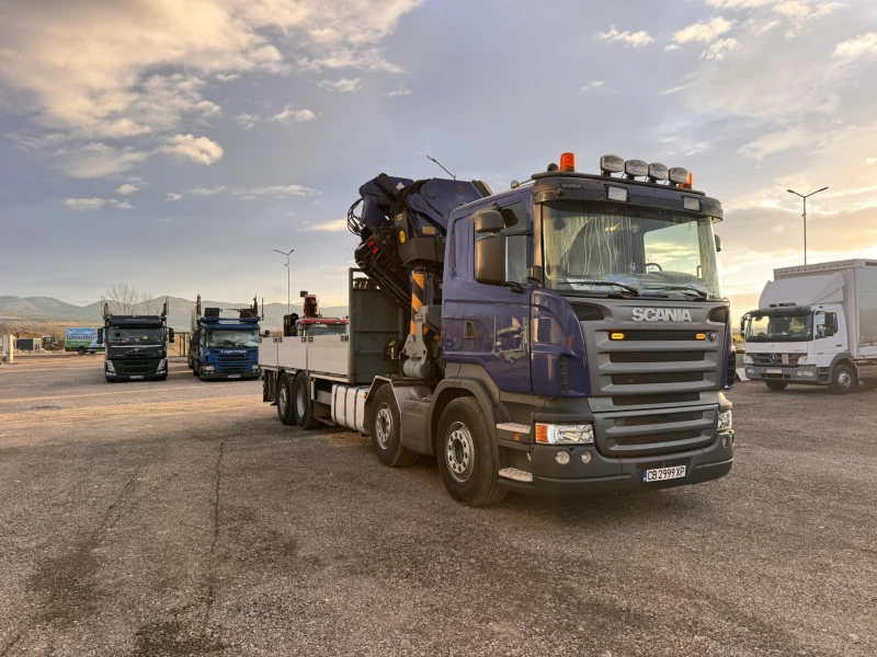 Scania R 420 35 метра Palfinger PK 100002 F , флайджиб, лебедка, снимка 7 - Камиони - 53033315