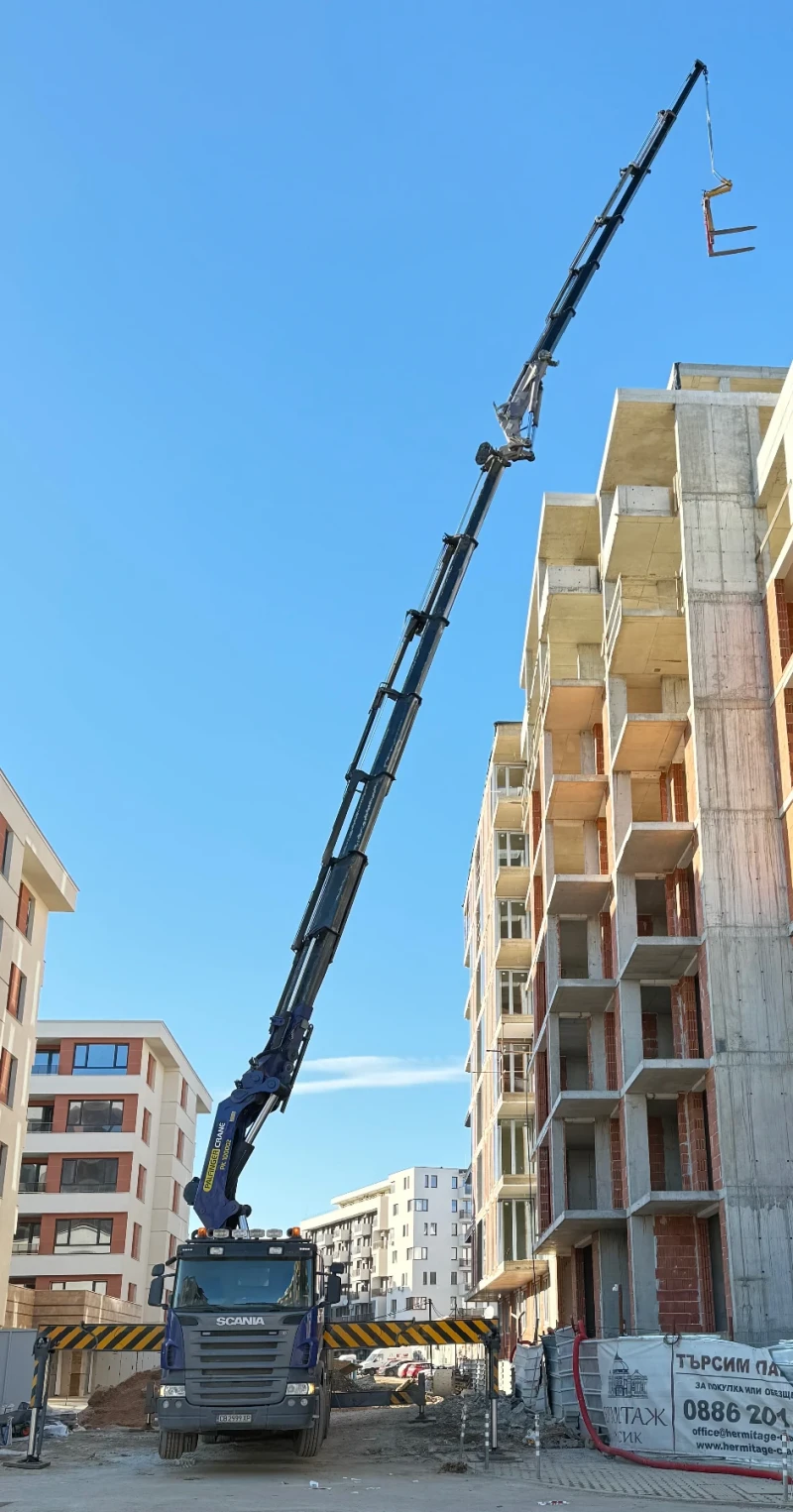 Scania R 420 35 метра Palfinger PK 100002 F , флайджиб, лебедка, снимка 10 - Камиони - 53033315