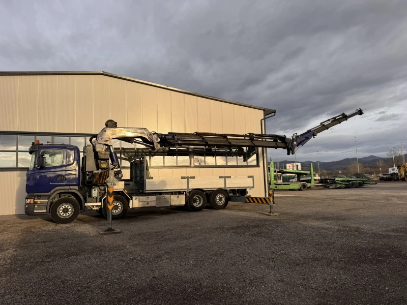 Scania R 420 35 метра Palfinger PK 100002 F , флайджиб, лебедка, снимка 8 - Камиони - 53033315