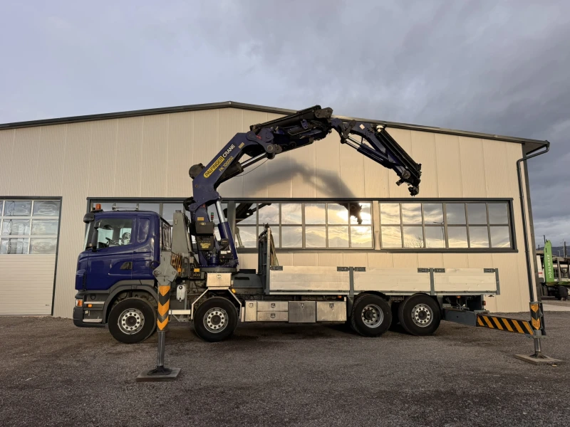 Scania R 420 35 метра Palfinger PK 100002 F , флайджиб, лебедка, снимка 11 - Камиони - 53033315