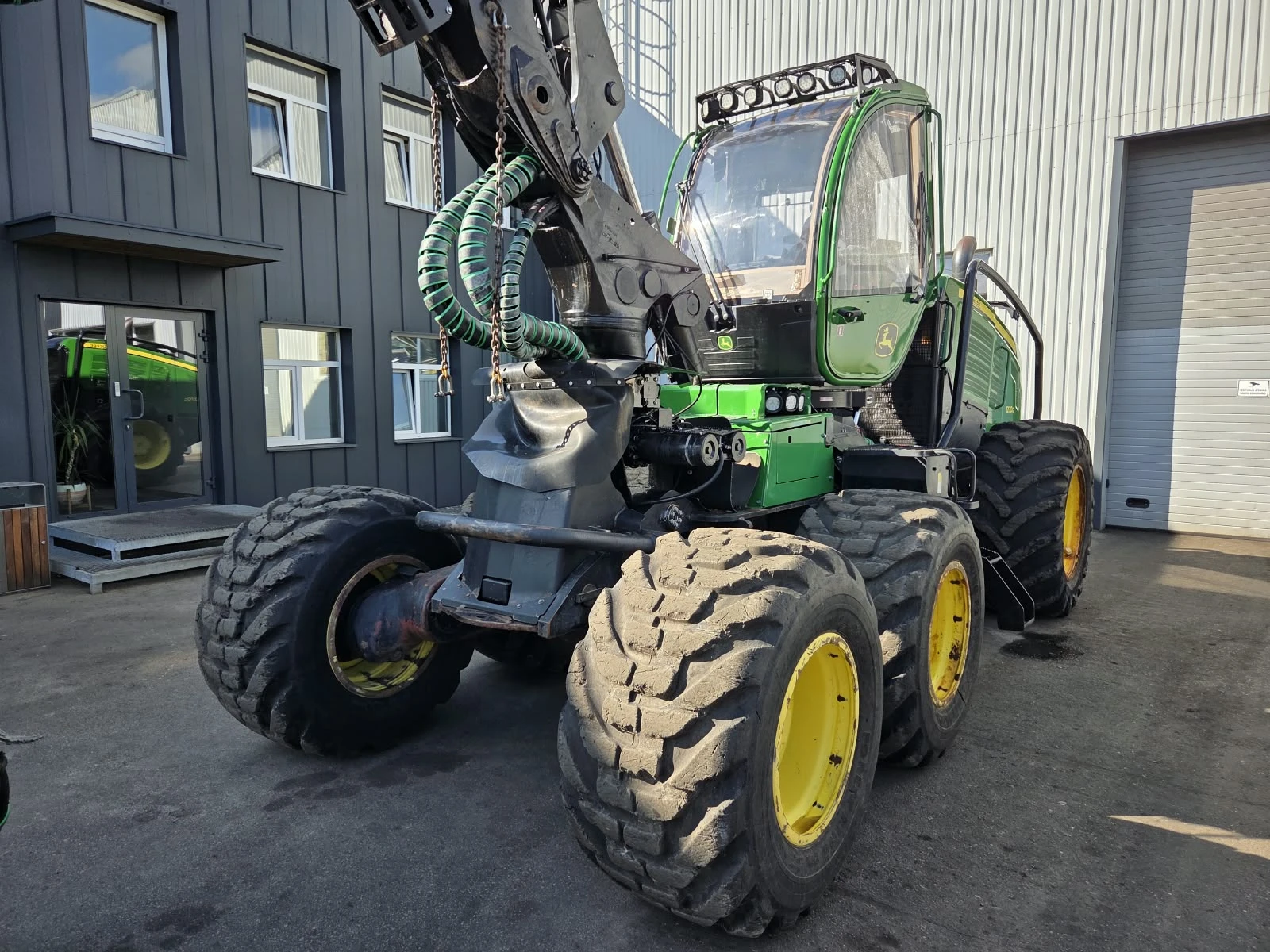 Специализирани машини Машини за дърводобив John Deere 1270G, снимка 7 - Селскостопанска техника - 55952339