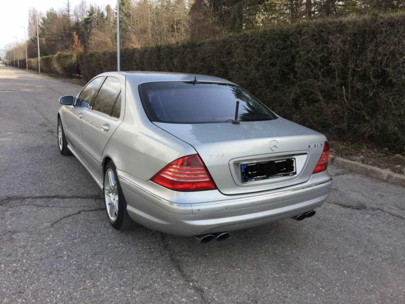 Mercedes-Benz S 55 AMG S55 V8 kompressor , снимка 4 - Автомобили и джипове - 48089731