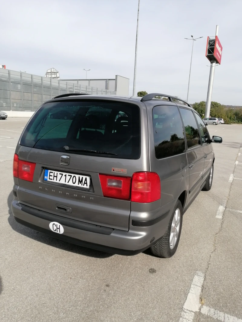 Seat Alhambra 2.0 115 газ, снимка 3 - Автомобили и джипове - 53536698