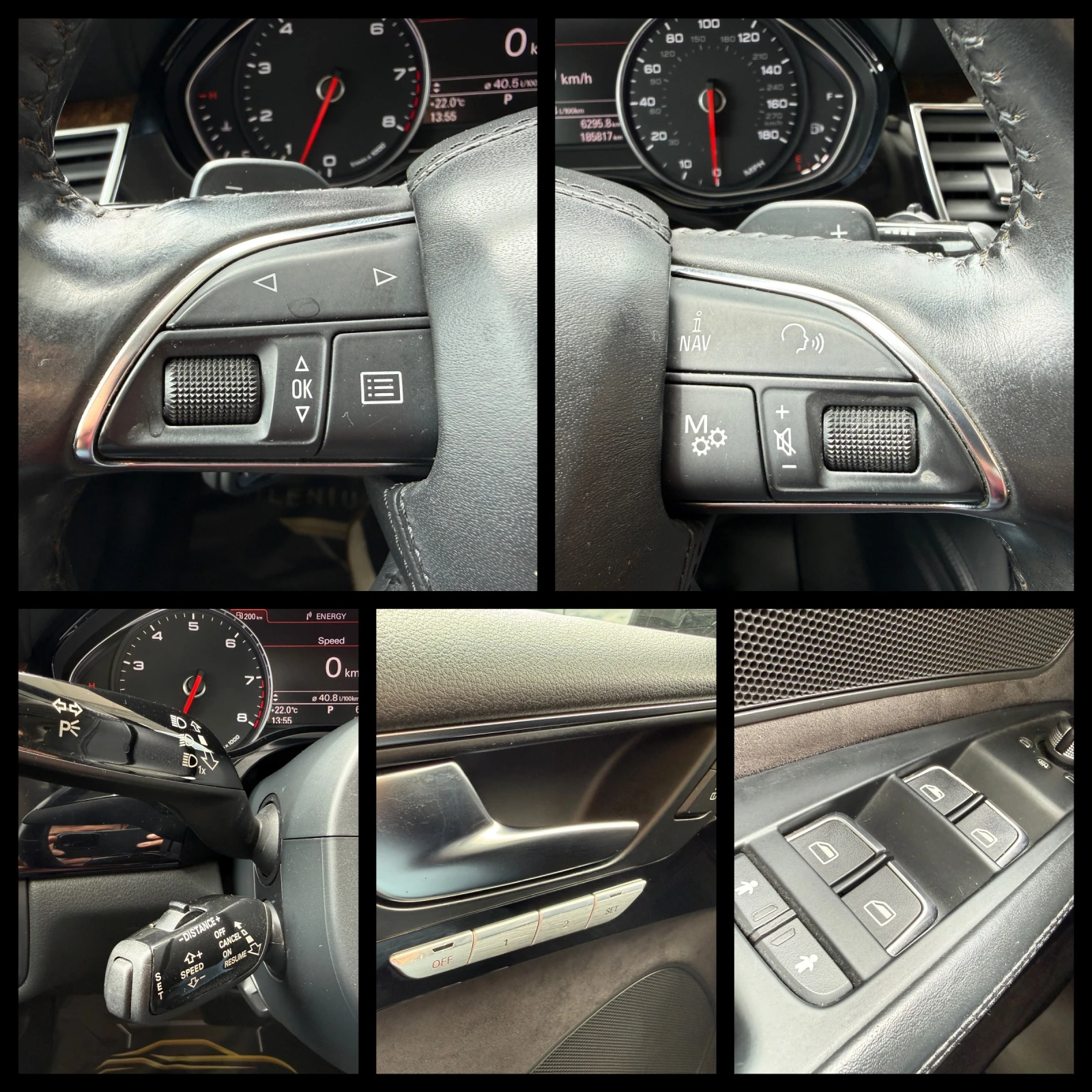 Audi A8 Long 6 МЕСЕЦА ГАРАНЦИЯ/4.2i 370к.с. LED, снимка 15 - Автомобили и джипове - 55184600