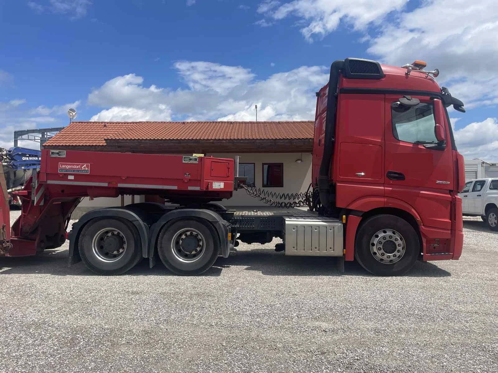 Mercedes-Benz Actros 2663LS Langendorf 30/54 125000 EUR   | Mobile.bg   3