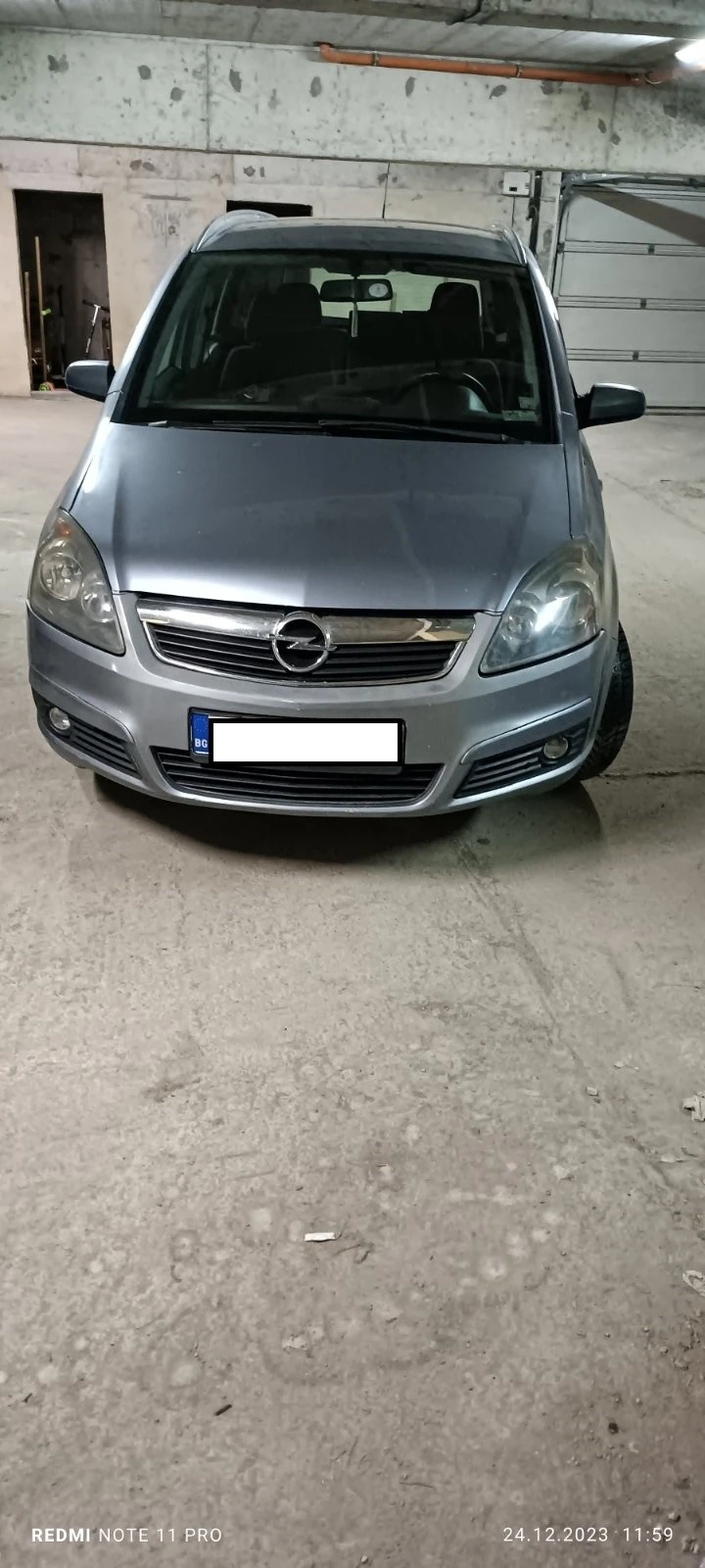 Opel Zafira 1.6 Метан + Газ, снимка 1 - Автомобили и джипове - 48637724