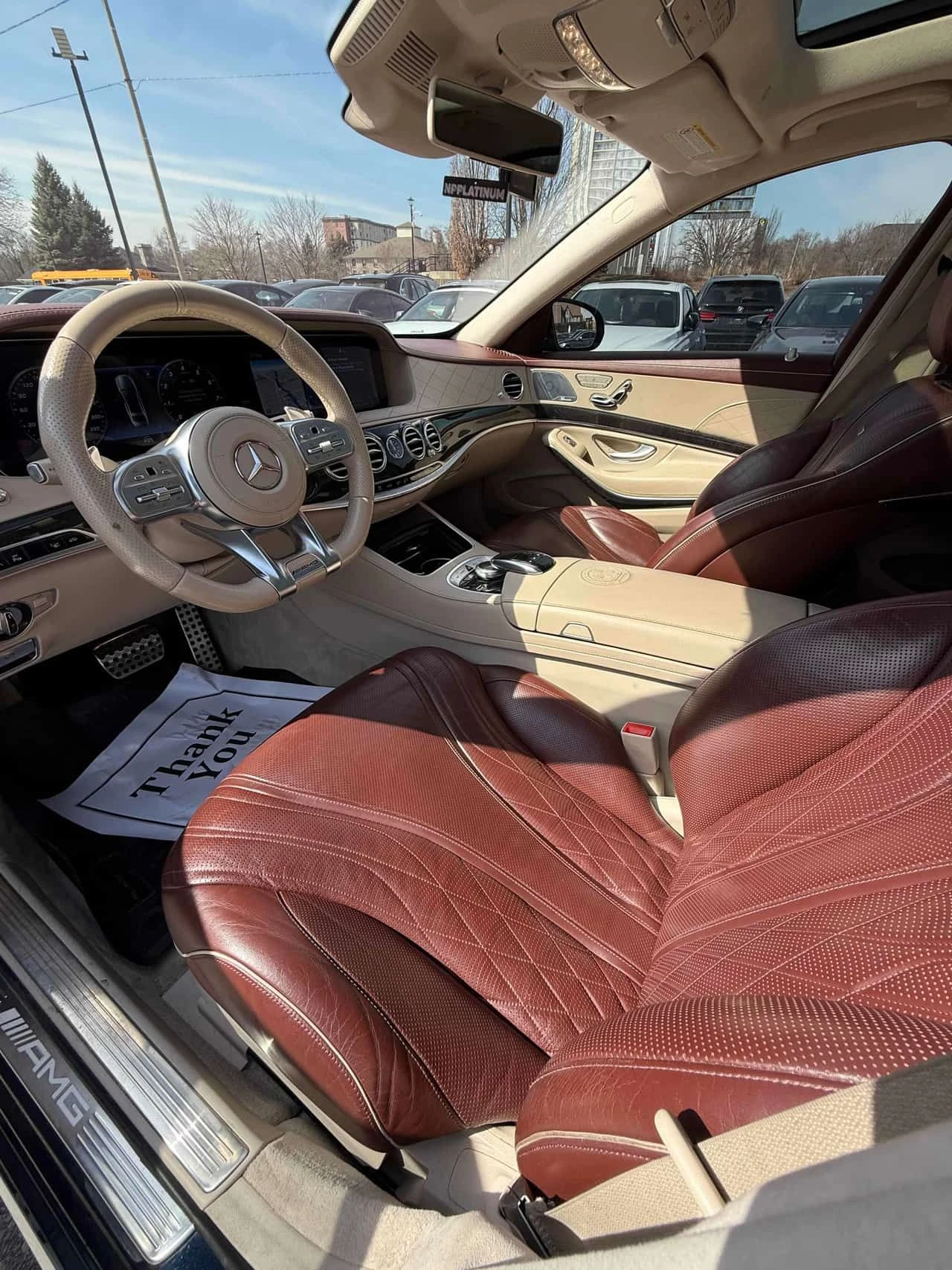 Mercedes-Benz S 63 * AMG * PANO * МАСАЖ * ОБДУХВАНЕ * ПОДГРЕВИ * 360, снимка 10 - Автомобили и джипове - 54034312