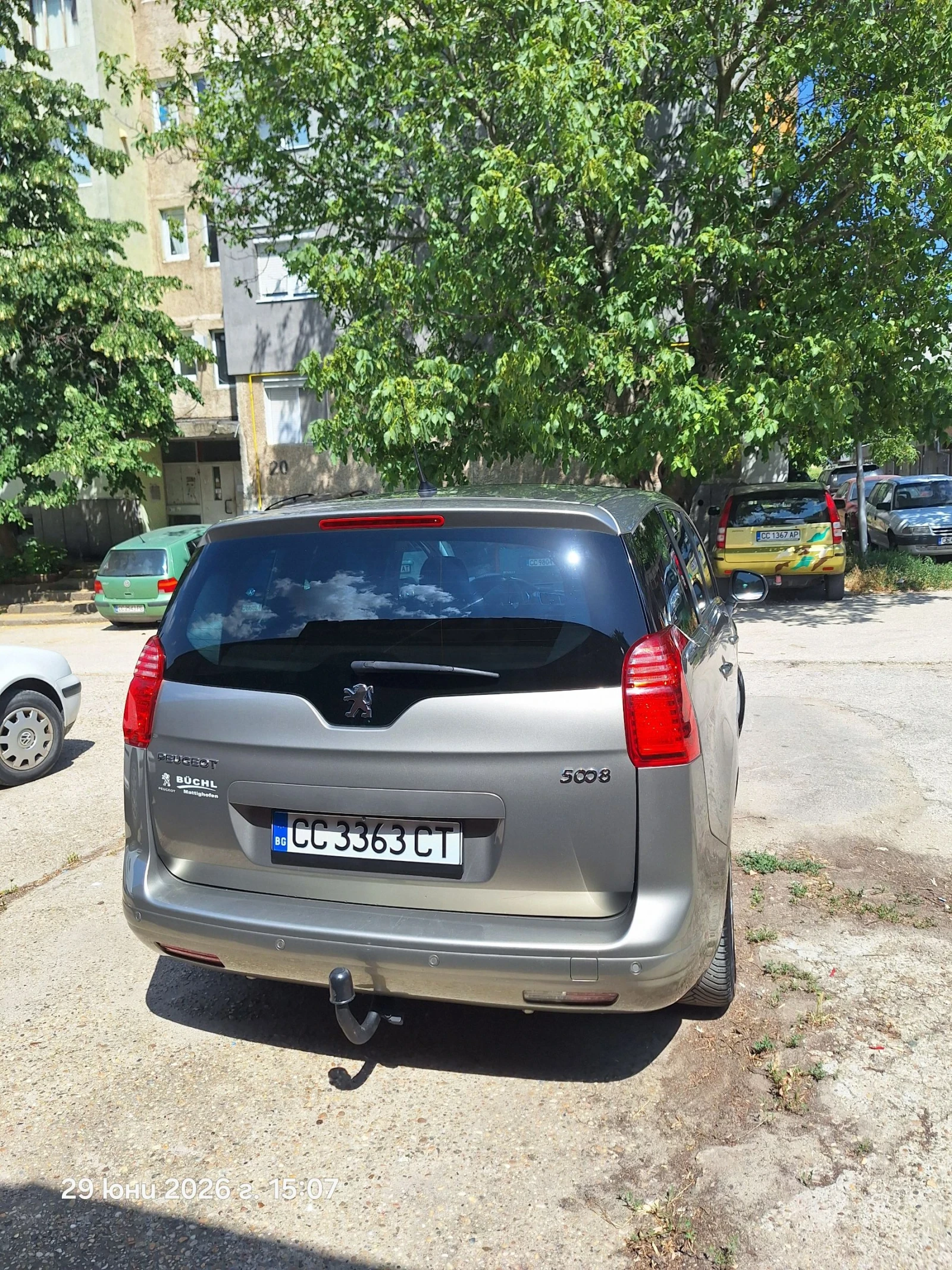 Peugeot 5008 Подгрев на седалките Шибидах Навигация, снимка 3 - Автомобили и джипове - 55101643
