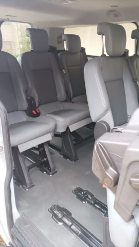Ford Transit Custom !TOP!LONG!8+ 1!CLIMAX2!ПЕЧКА!КОЖА!107000 км, снимка 10