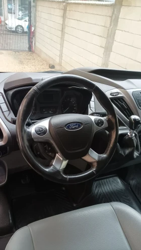 Ford Transit Custom !TOP!LONG!8+ 1!CLIMAX2!ПЕЧКА!КОЖА!107000 км, снимка 12