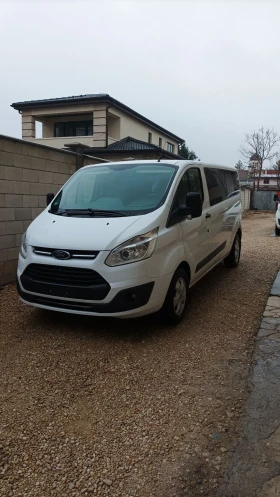 Ford Transit Custom !TOP!LONG!8+ 1!CLIMAX2!ПЕЧКА!КОЖА!107000 км, снимка 14