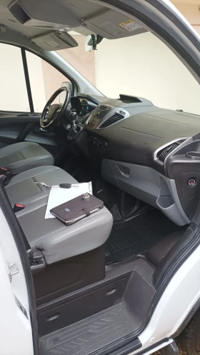 Ford Transit Custom !TOP!LONG!8+ 1!CLIMAX2!ПЕЧКА!КОЖА!107000 км, снимка 8