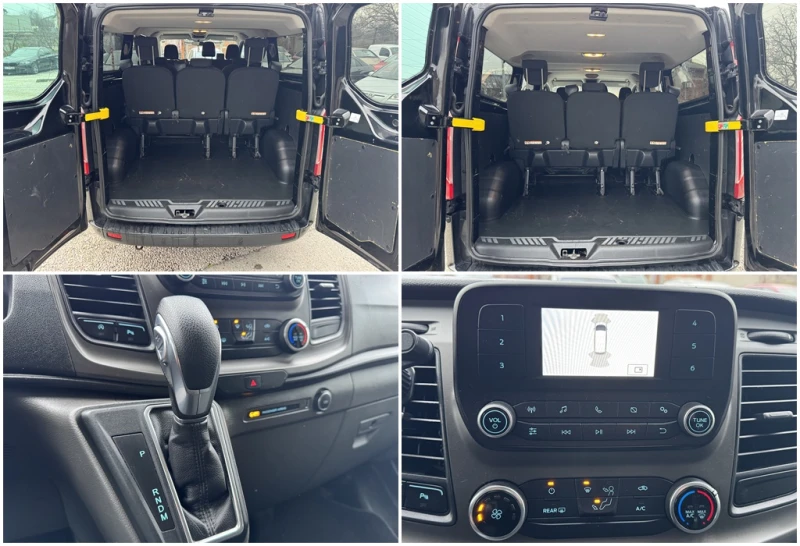 Ford Transit Custom АВТОМАТ-ОБСЛУЖЕН, снимка 16 - Бусове и автобуси - 52876325
