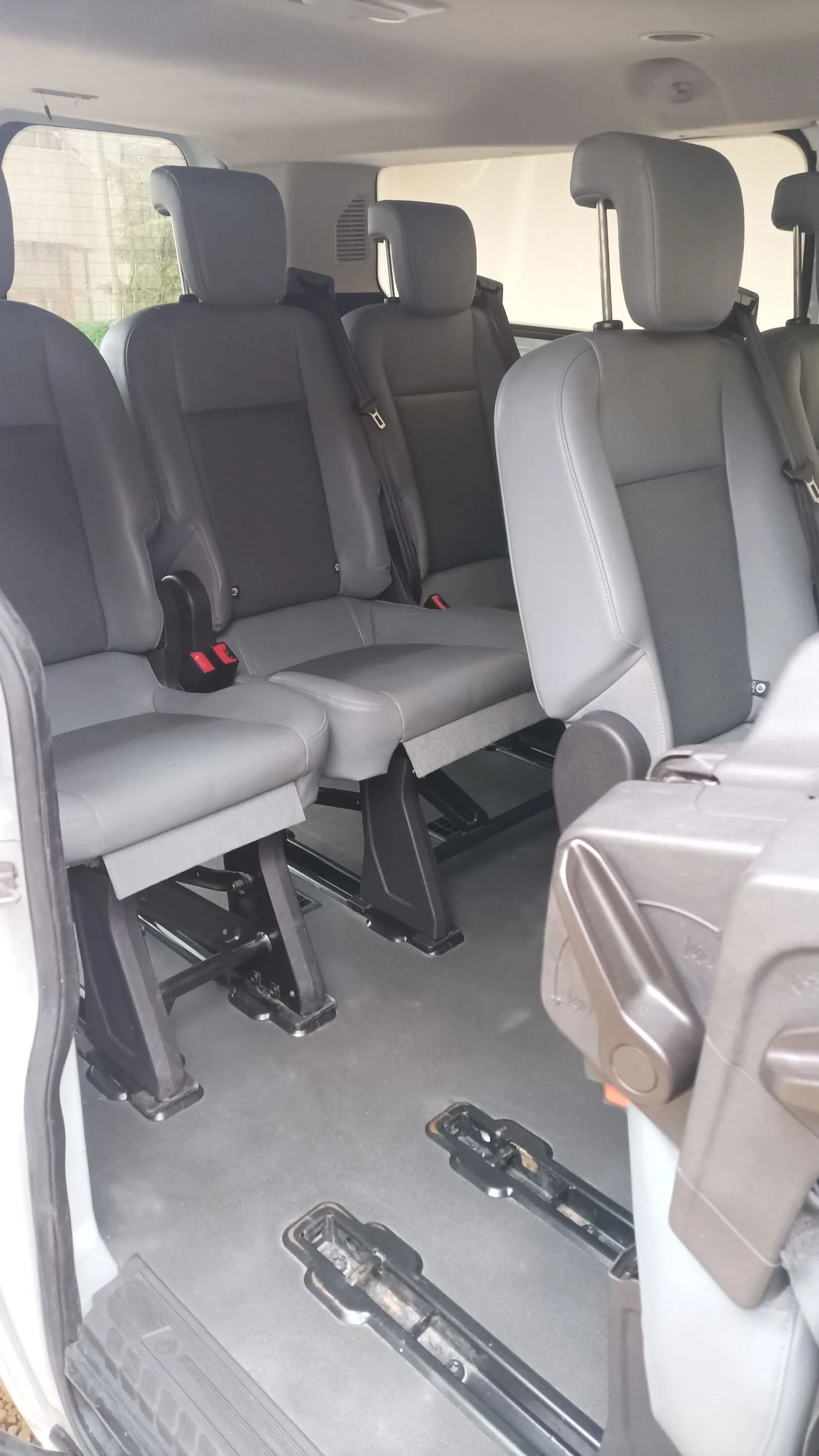 Ford Transit Custom !TOP!LONG!8+ 1!CLIMAX2!ПЕЧКА!КОЖА!107000 км, снимка 10 - Бусове и автобуси - 55255958