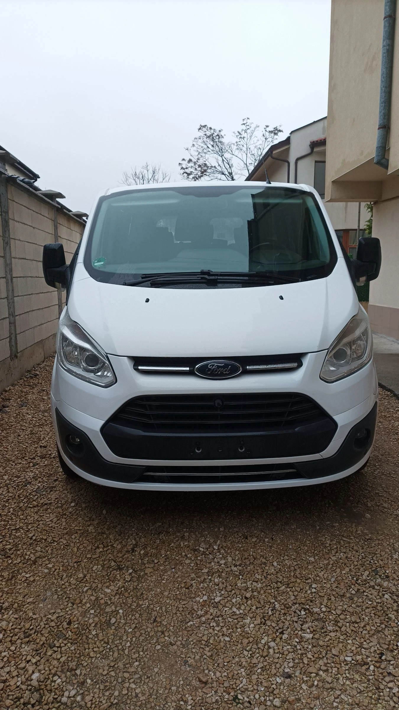 Ford Transit Custom !TOP!LONG!8+ 1!CLIMAX2!ПЕЧКА!КОЖА!107000 км, снимка 2 - Бусове и автобуси - 55255958