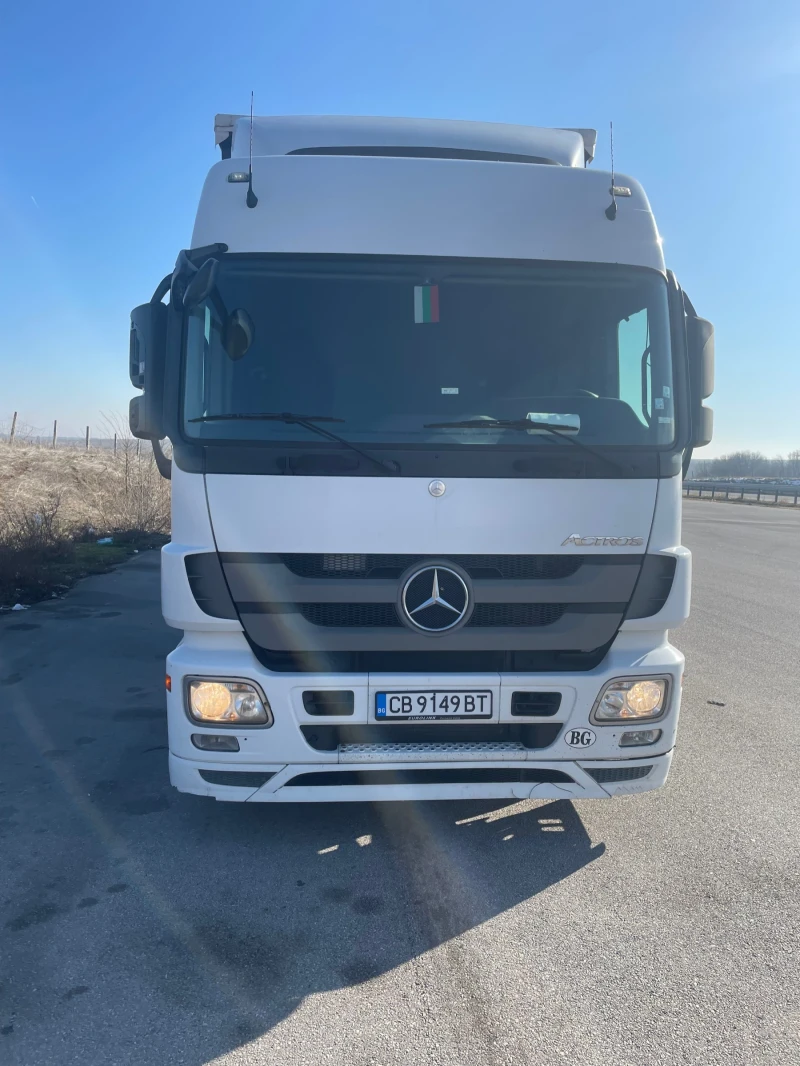 Mercedes-Benz Actros MP3 2544 Henger Jumbo с Ремарке Lecitrailer , снимка 3 - Камиони - 48804179