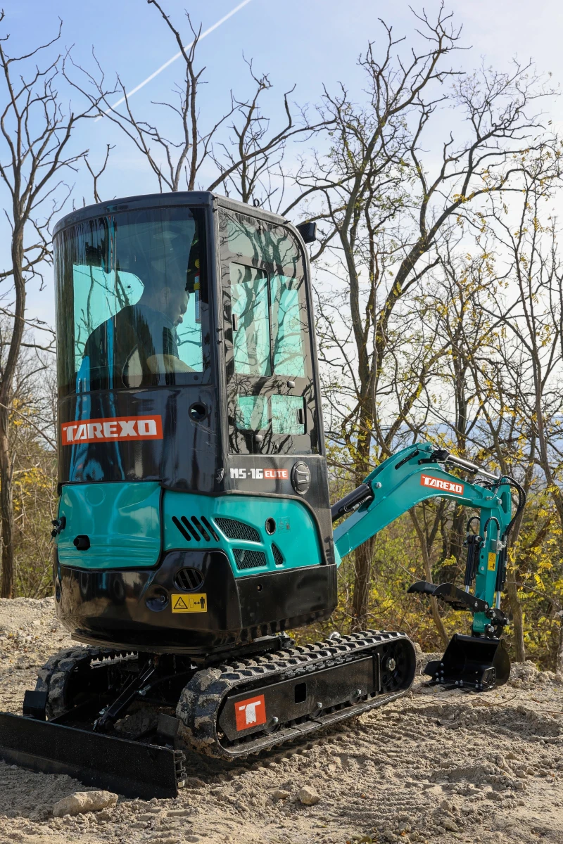 Багер ABG TAREXO MS-16 ELITE КУБОТА ДВИГАТЕЛ, снимка 4 - Индустриална техника - 52645377