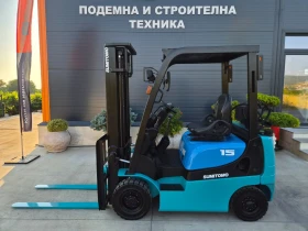 Мотокар Yale SUMITOMO / ГАЗ+ БЕНЗИН / КАТО НОВ !, снимка 2