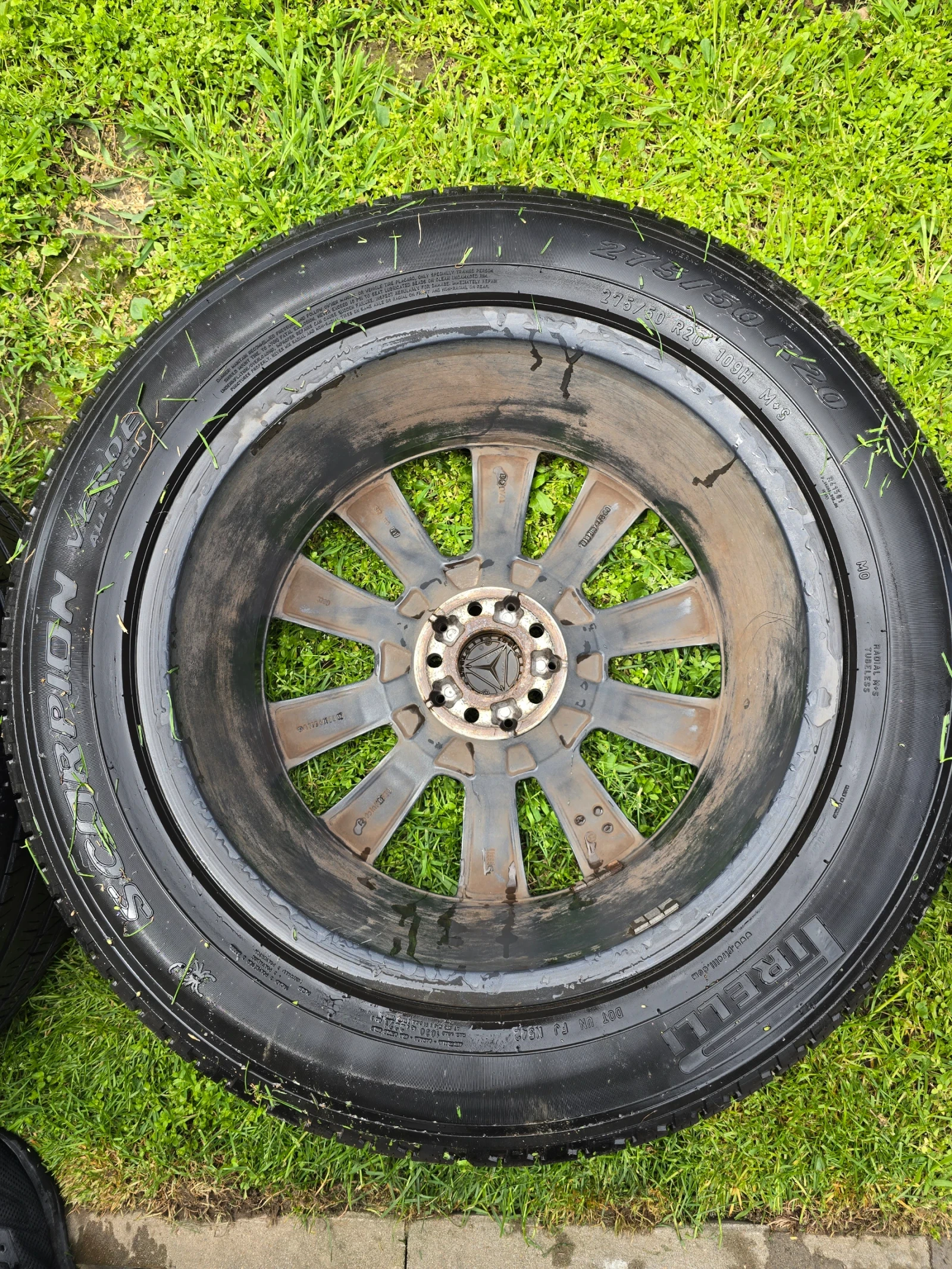 Джанти за Mercedes-Benz, снимка 9 - Гуми и джанти - 55099133