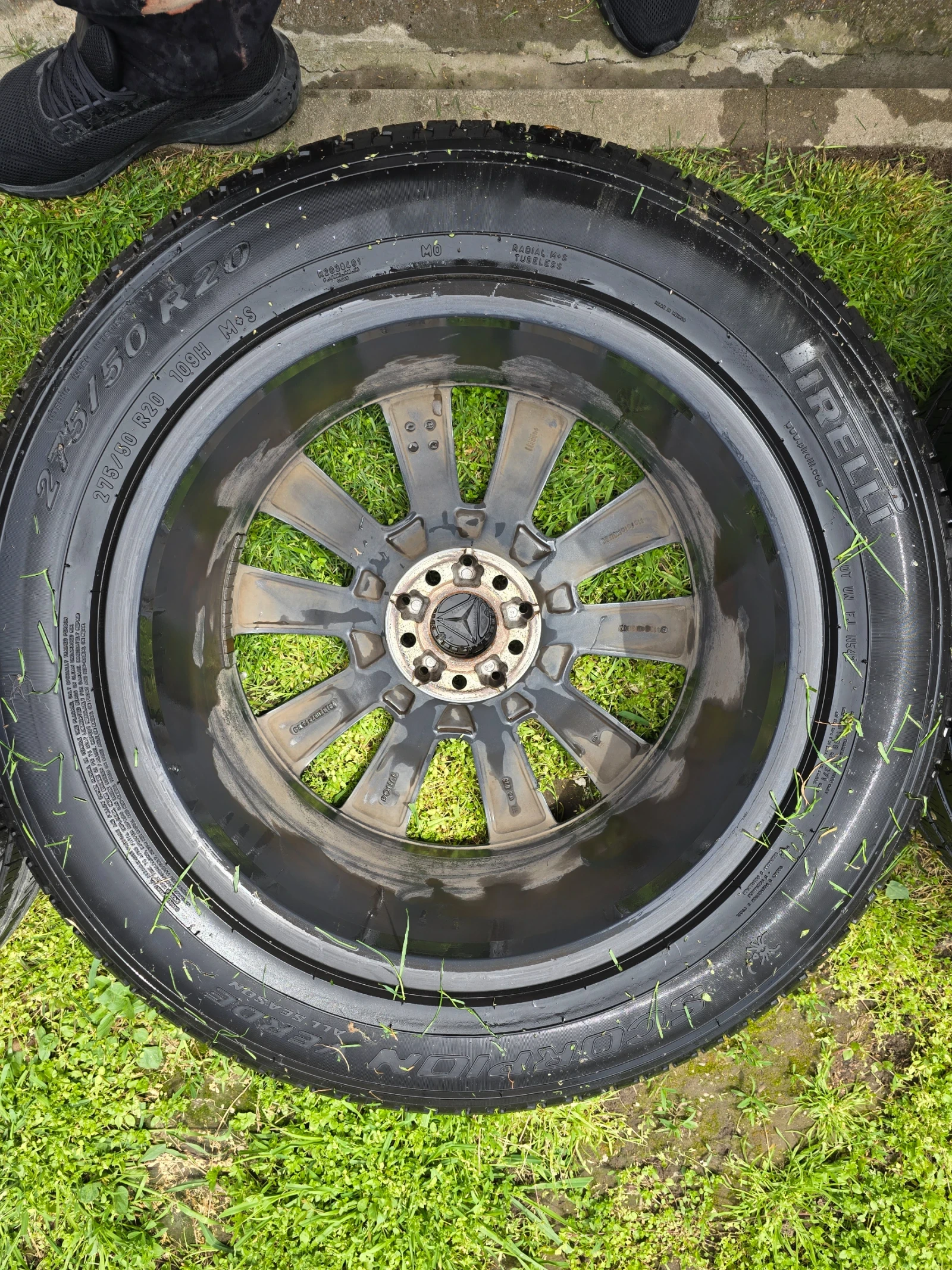 Джанти за Mercedes-Benz, снимка 11 - Гуми и джанти - 55099133
