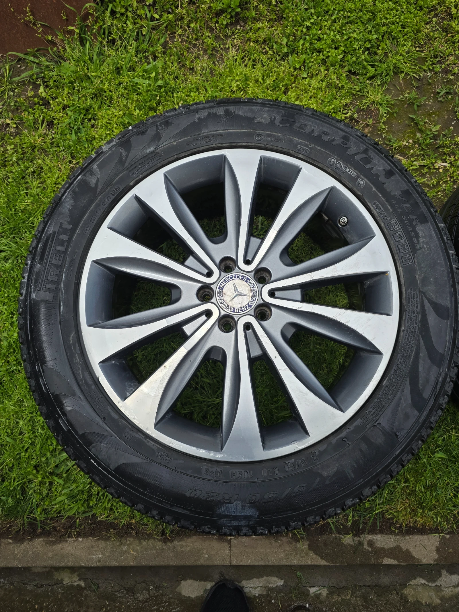 Джанти за Mercedes-Benz, снимка 12 - Гуми и джанти - 55099133