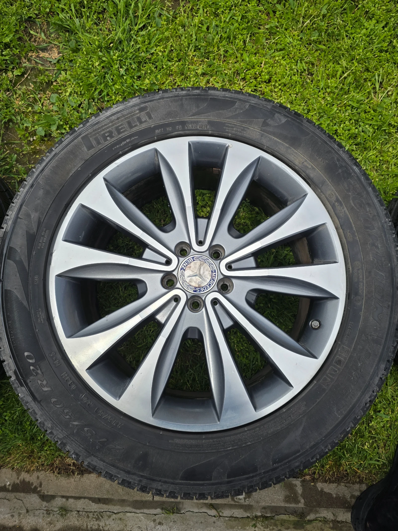 Джанти за Mercedes-Benz, снимка 8 - Гуми и джанти - 55099133