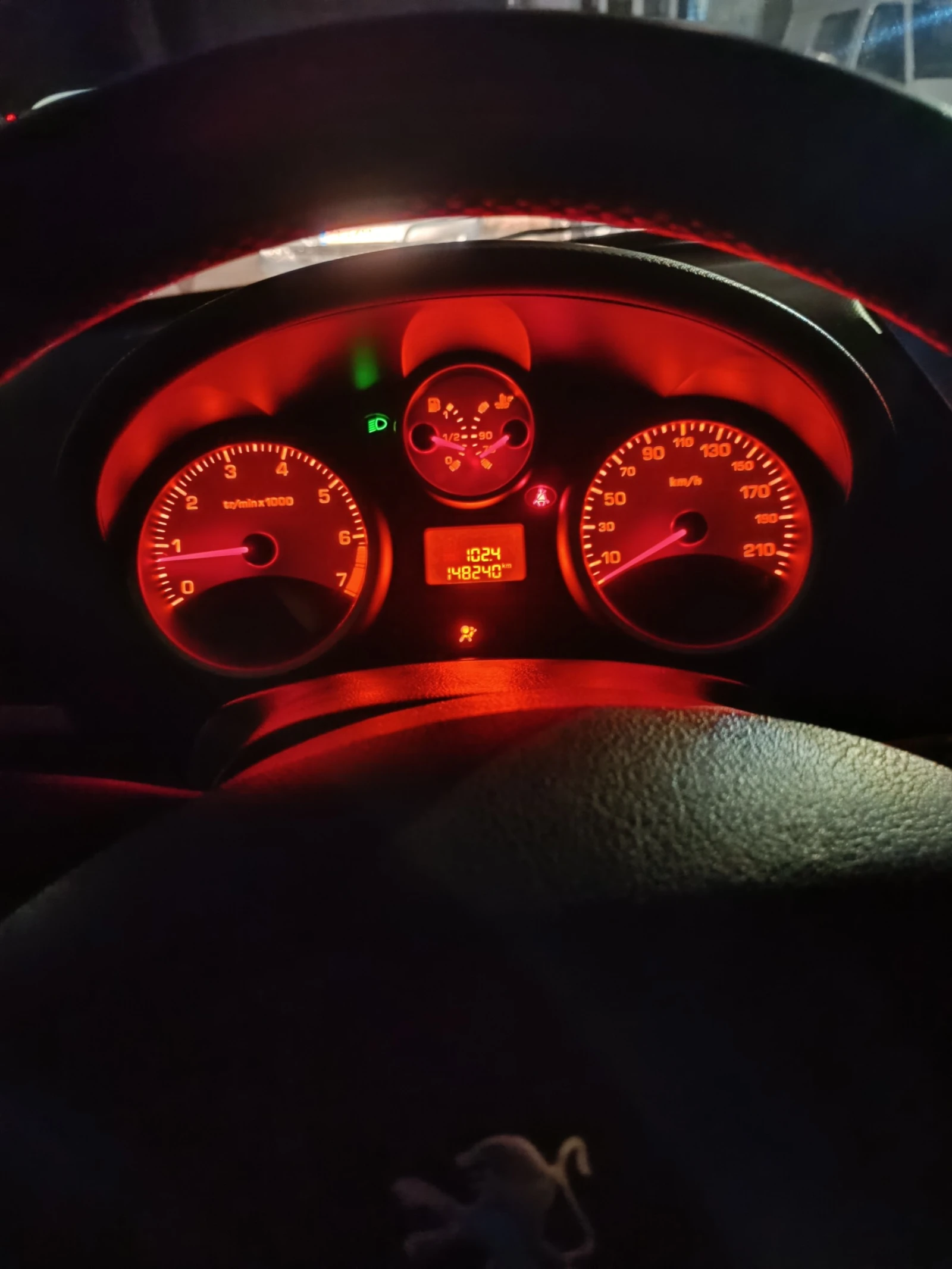 Peugeot 207 1.4 i 16V (88 кс) / ГАЗ, снимка 14 - Автомобили и джипове - 55838811