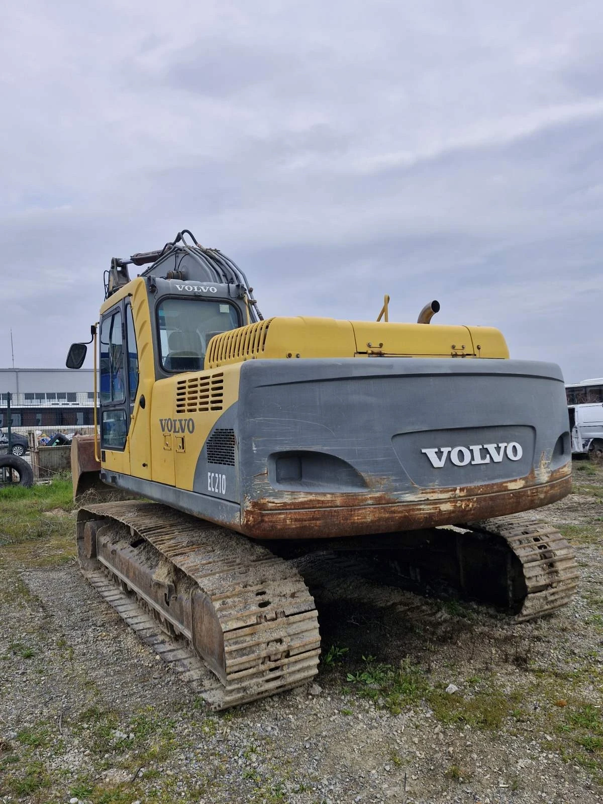 Багер Volvo EC210, снимка 5 - Индустриална техника - 56152404