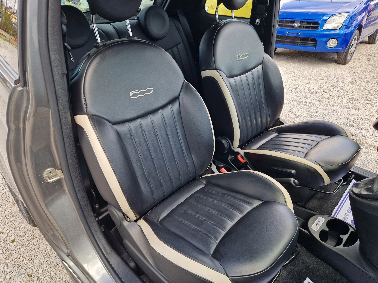 Fiat 500 1.3Mjet/SPORT, снимка 13 - Автомобили и джипове - 54156132