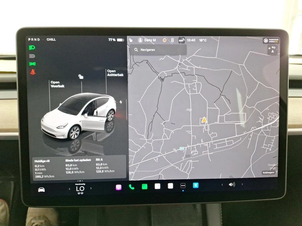 Tesla Model Y LONG RANGE AWD, снимка 11 - Автомобили и джипове - 54374060