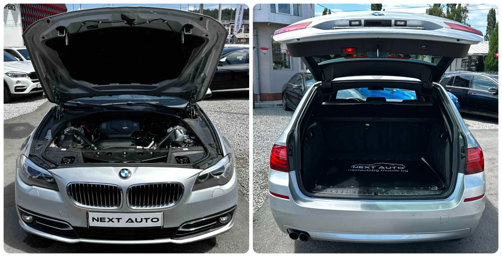 BMW 520 2.0D 190HP LUXURY KEYLESS EURO6B, снимка 15 - Автомобили и джипове - 55035917