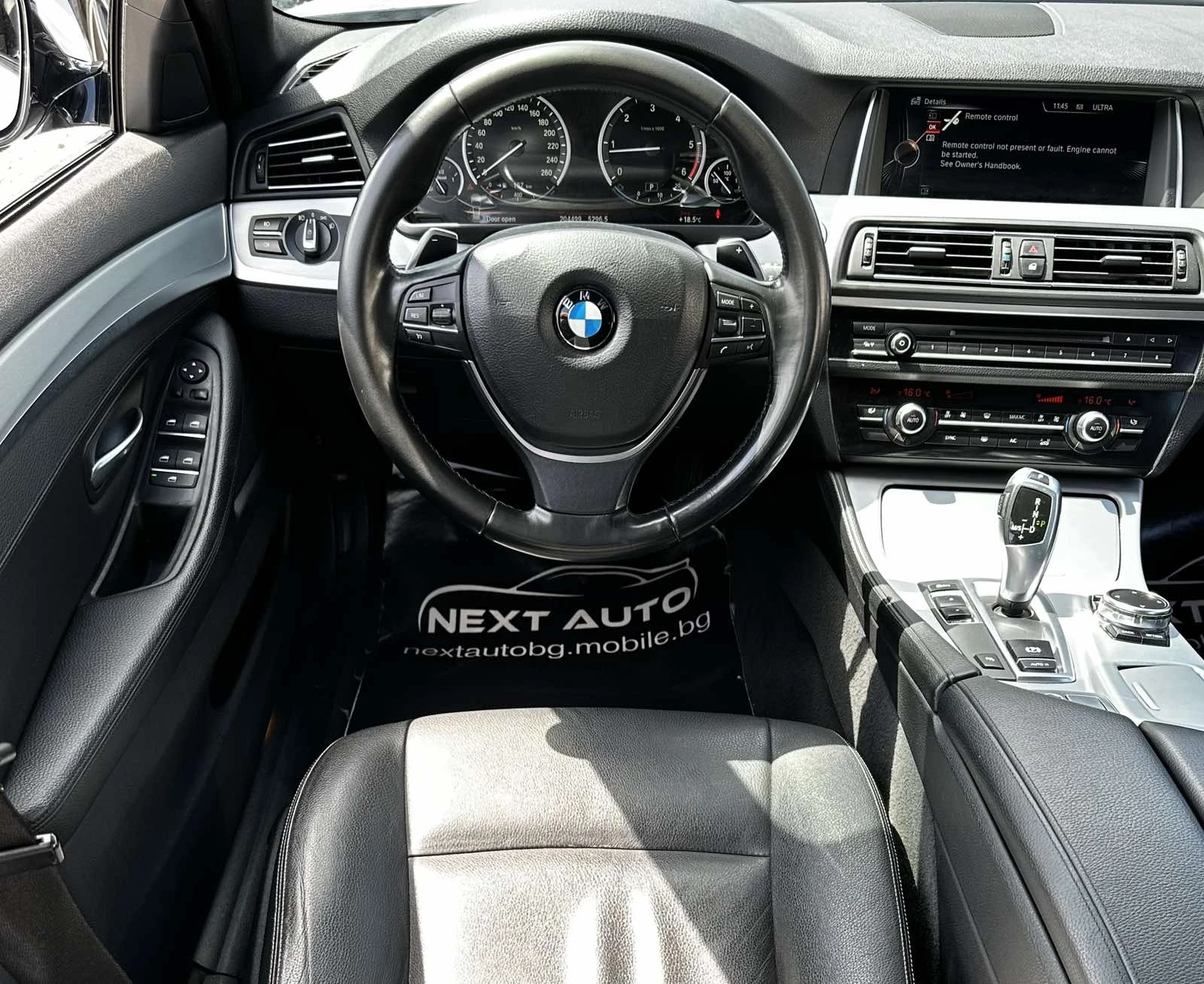 BMW 520 2.0D 190HP LUXURY KEYLESS EURO6B, снимка 9 - Автомобили и джипове - 55035917