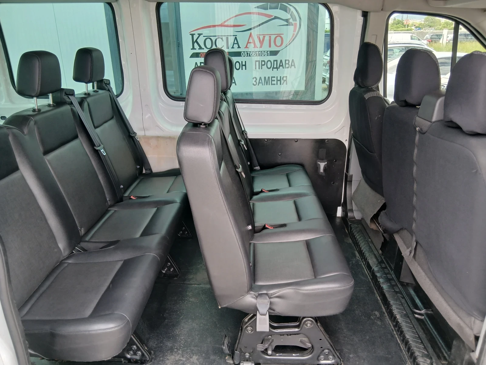 Ford Transit КАТО НОВ 9 МЕСТА , снимка 14 - Бусове и автобуси - 54599102