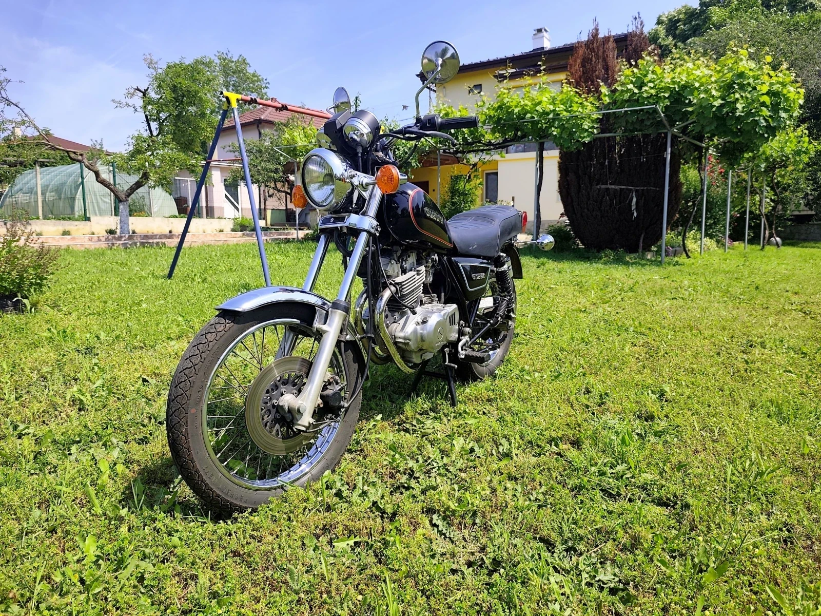 Suzuki GN 250, снимка 2 - Мотоциклети и мототехника - 54798527