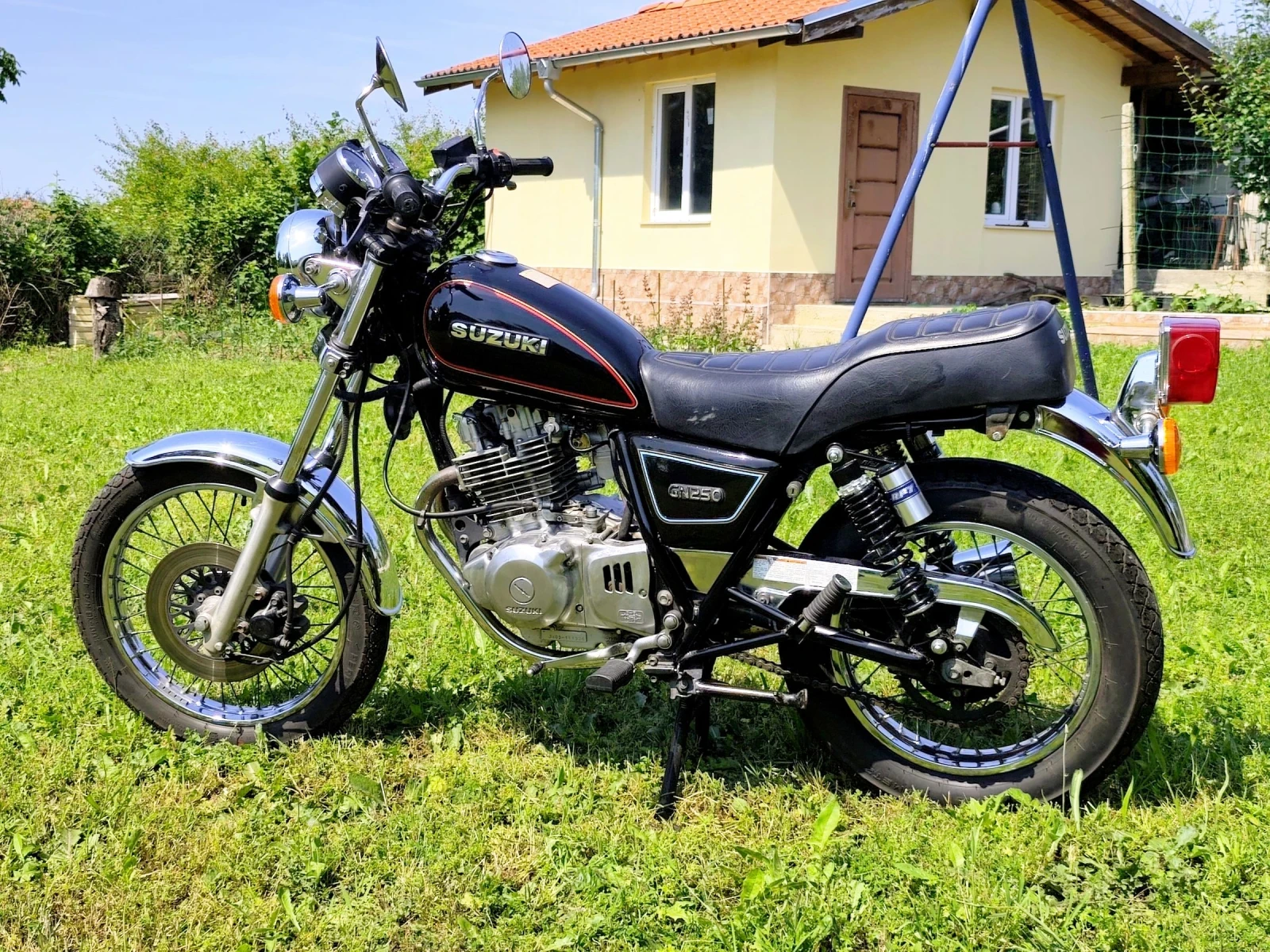 Suzuki GN 250, снимка 8 - Мотоциклети и мототехника - 54798527