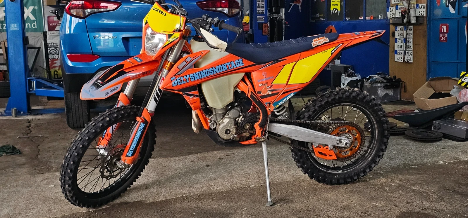 Ktm EXC 350 6days 125часа, снимка 2 - Мотоциклети и мототехника - 54827070