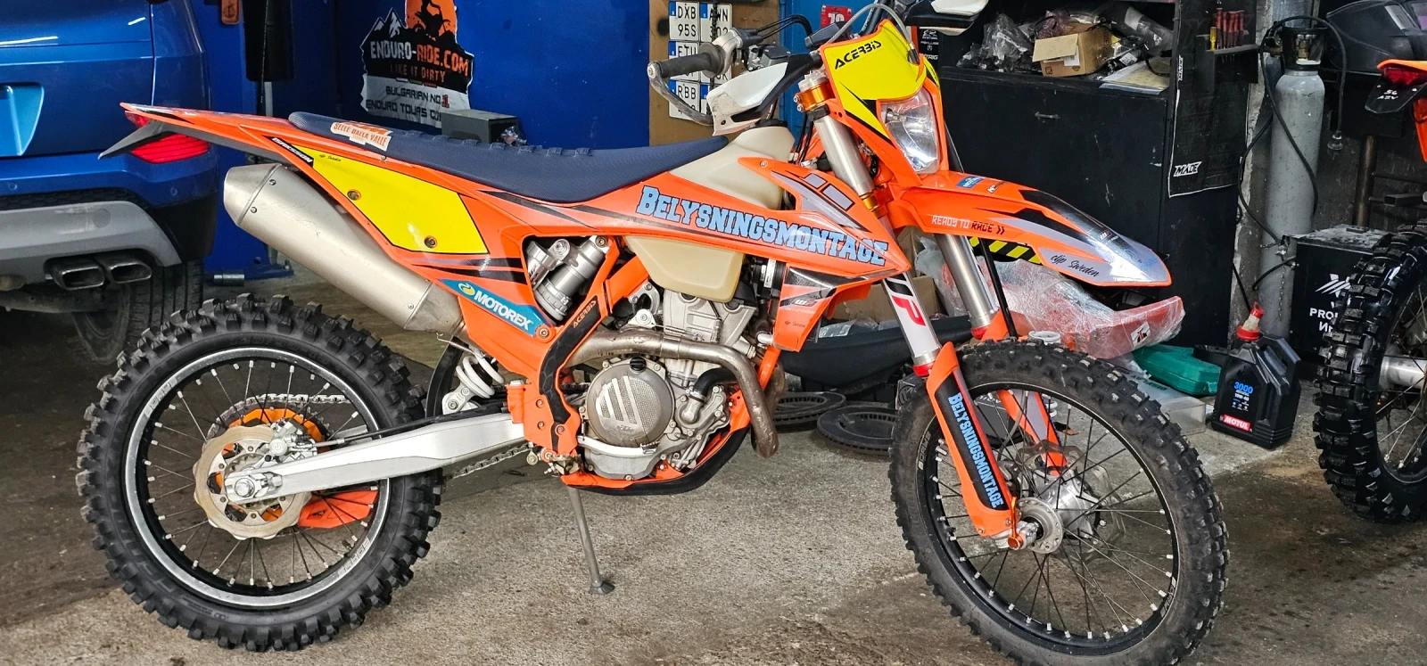 Ktm EXC 350 6days 125часа