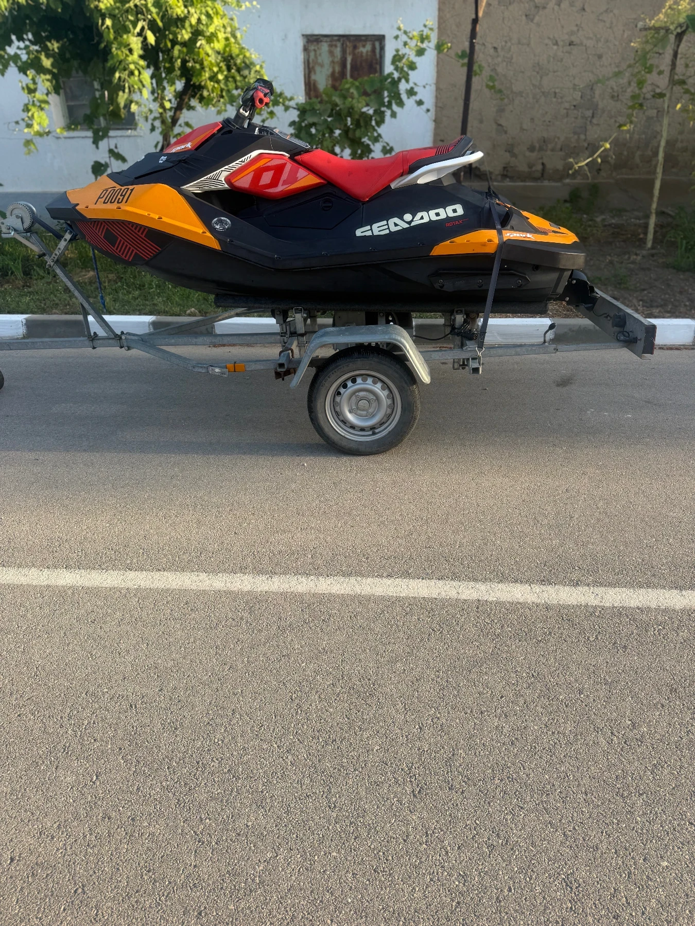 Джет Bombardier Sea Doo Spark Trixxx, снимка 8 - Воден транспорт - 55081522