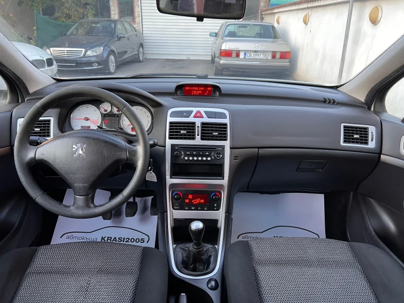 Peugeot 307 1.6HDI 90HP, снимка 10 - Автомобили и джипове - 47690792