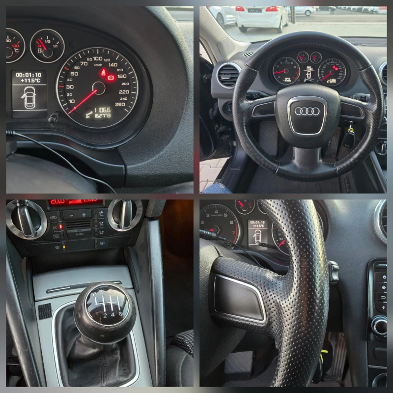 Audi A3 1.8 Turbo, 160к.с., Sportback!, снимка 16 - Автомобили и джипове - 52626151