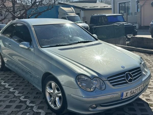 Mercedes-Benz CLK 240 газ, снимка 1 - Автомобили и джипове - 49379436