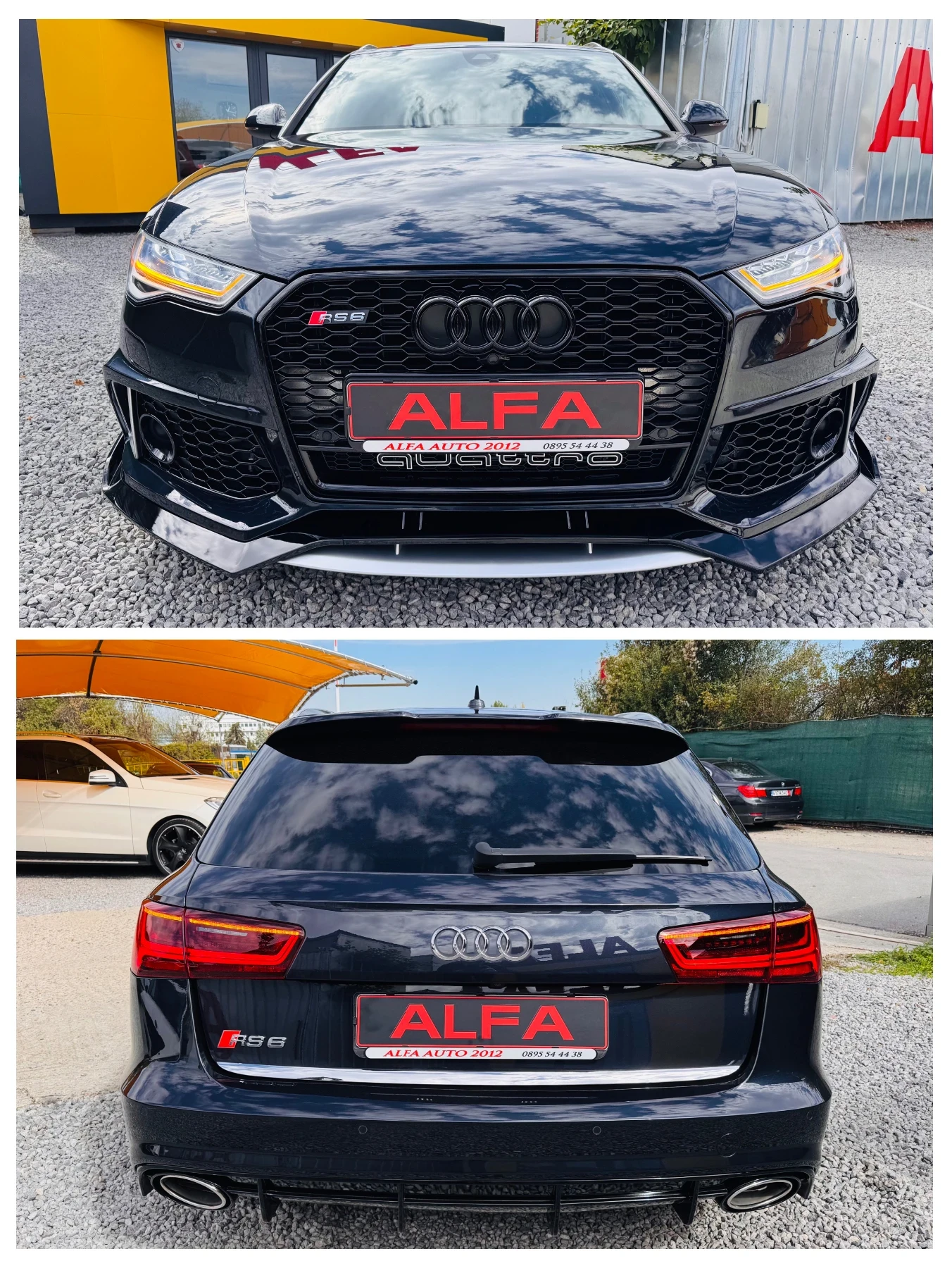 Audi A6 RS6/3.0d/MATRIX/TUNING/БЕЗ АНАЛОГ/КАТО НОВА! - изображение 8
